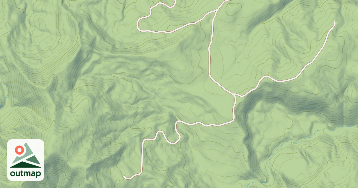 Map of USFS National Forest System Roads {EFE09E17-D59E-4362-BD7D-E1F40CB75380}