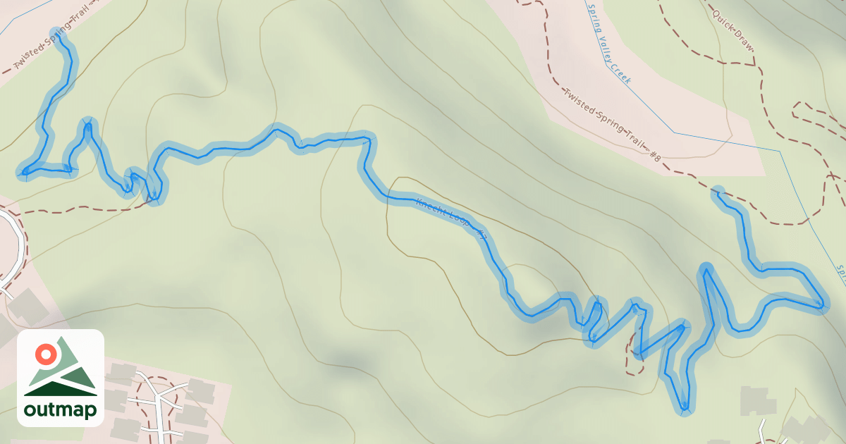 Map of Knecht Loop - #7