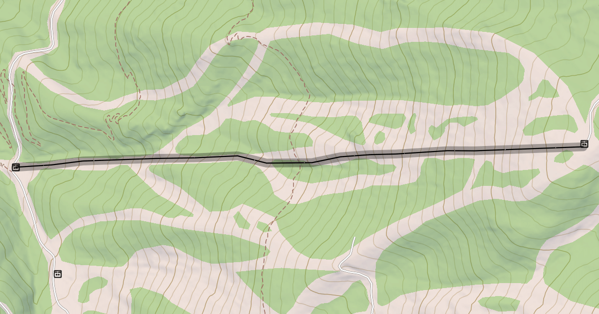 Map preview of Pony Express Liftline