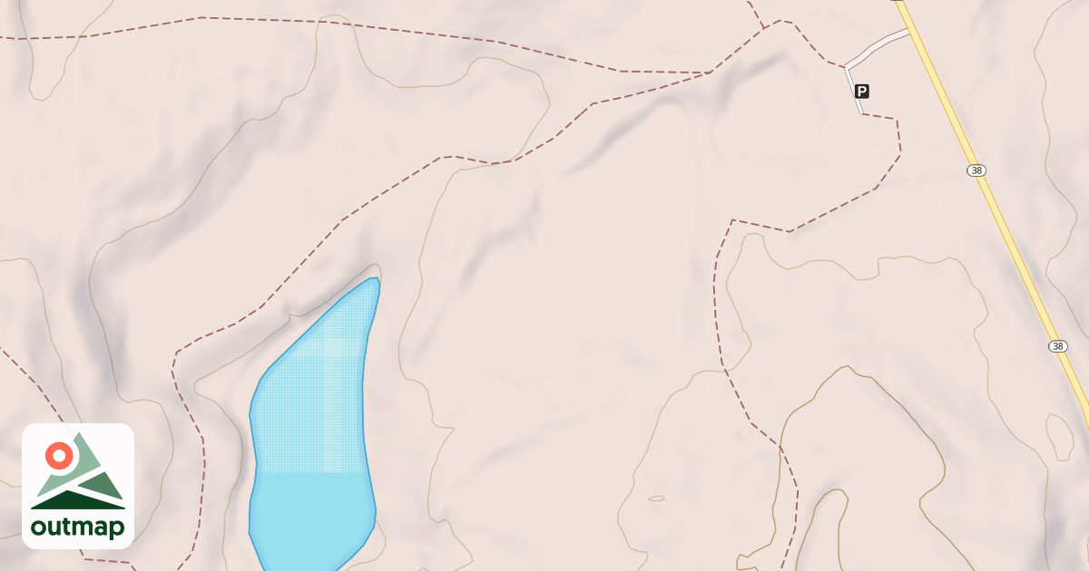 Map of ADELE LAKE BOAT ACCESS