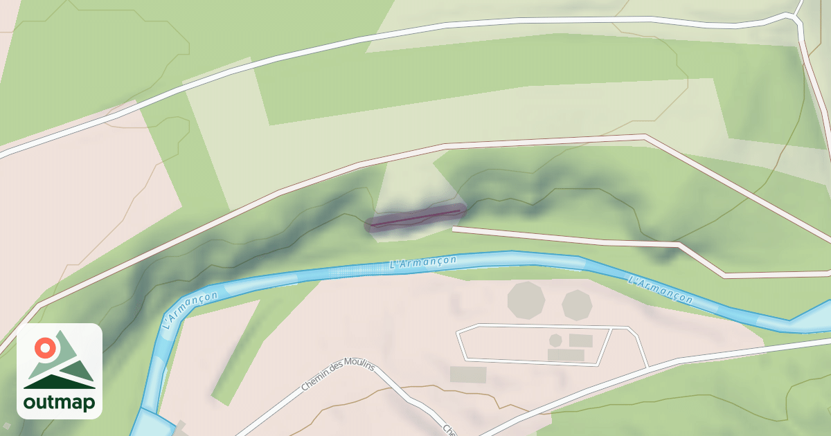 Map of Le rocher du Charrat