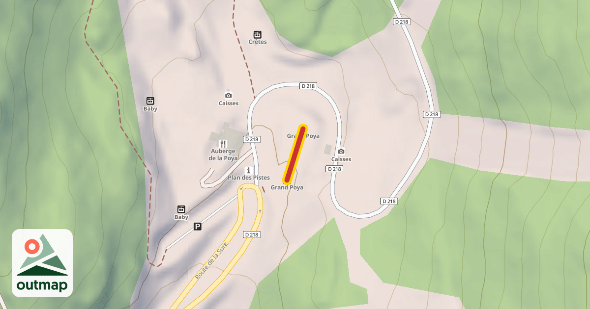 Map of Grand Poya
