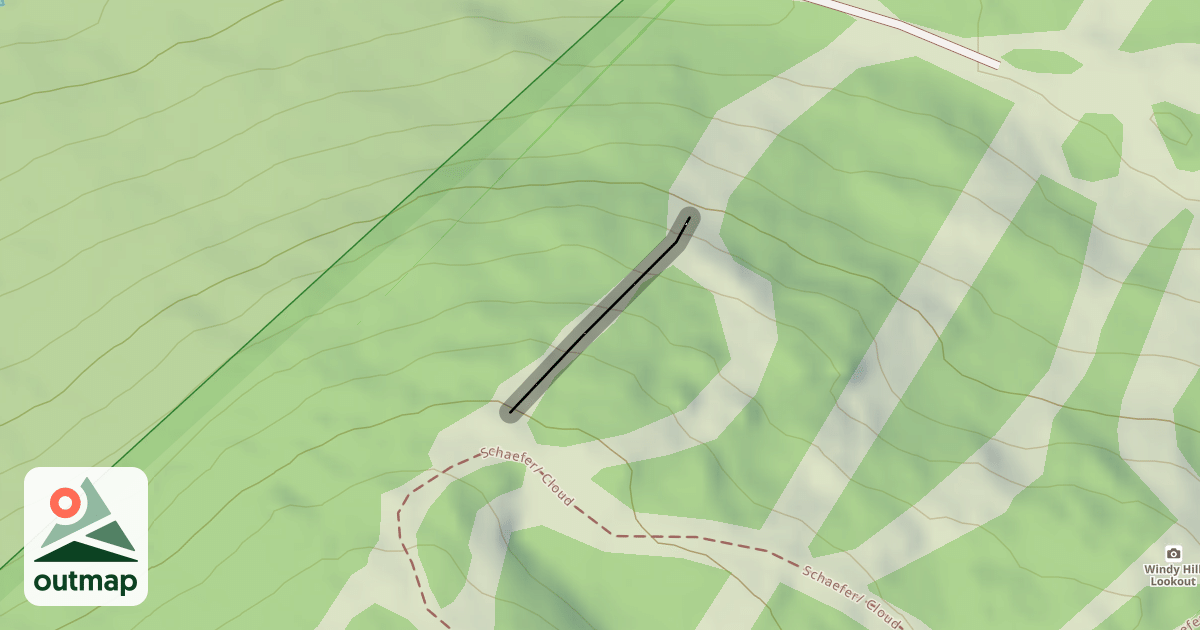 Map of Lower Steilhang