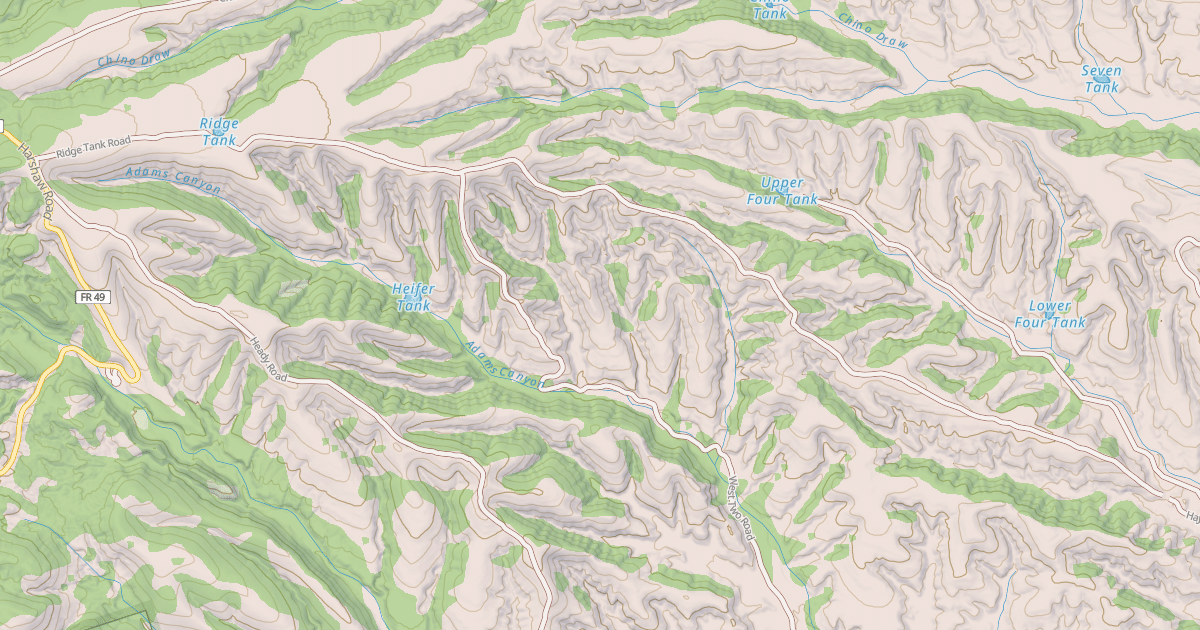 Map preview of RIDGE TANK
