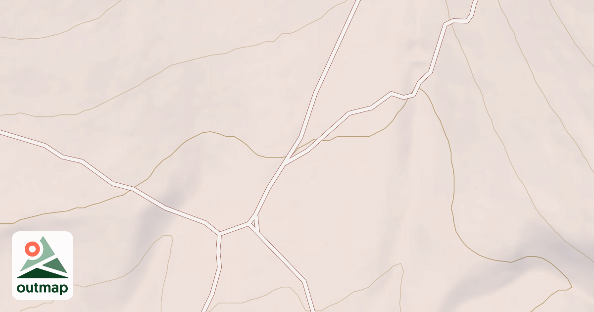 Map of Radar Hill OHV Trails
