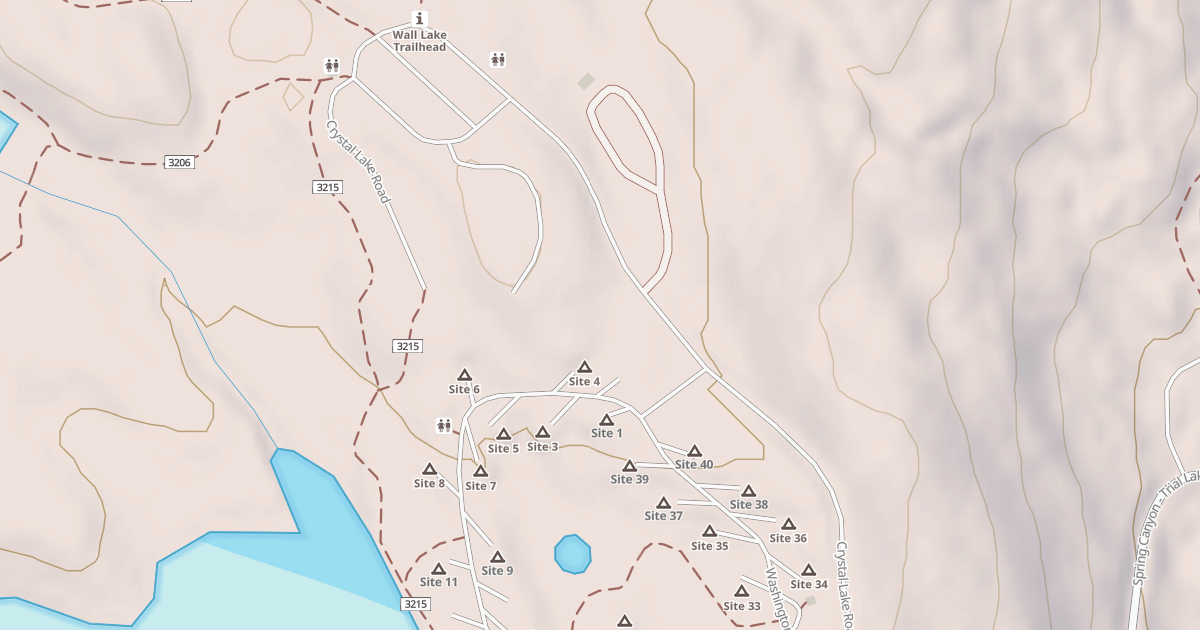 Map preview of CRYSTAL LAKE