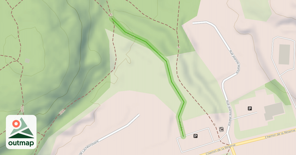 Map of Accès