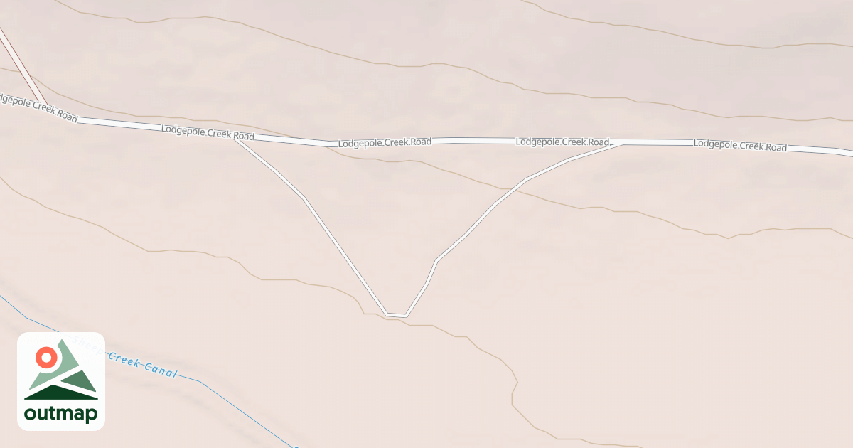Map of LODGEPOLE CR DISPERSED A