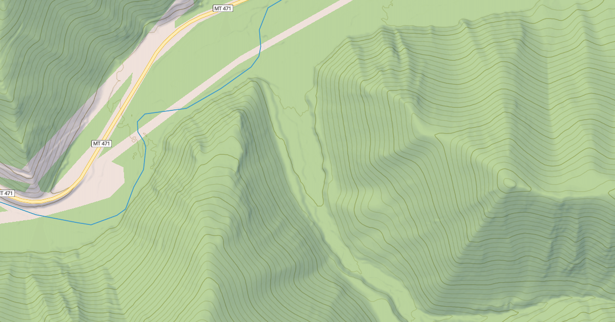Map preview of DAISY CREEK