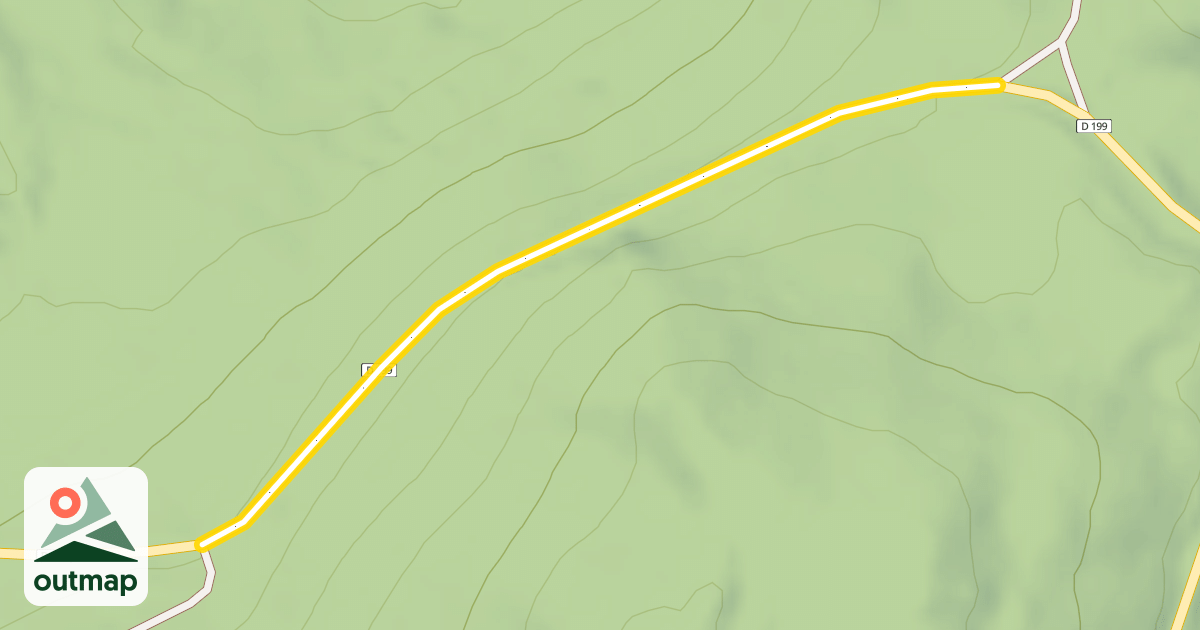 Map of Route du Col de la Bataille
