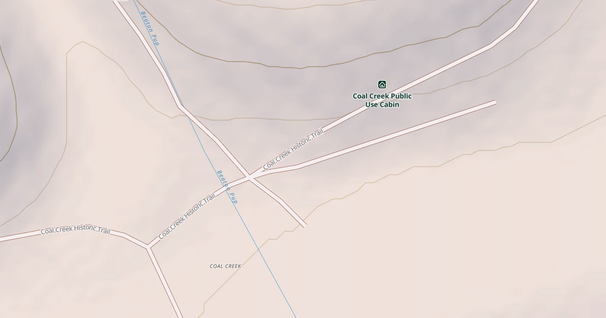 Map preview of To Pond Trail