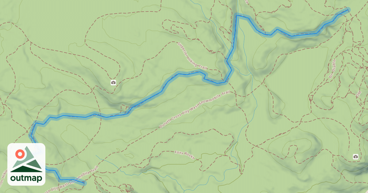Map of Upper Burner of Stovetop