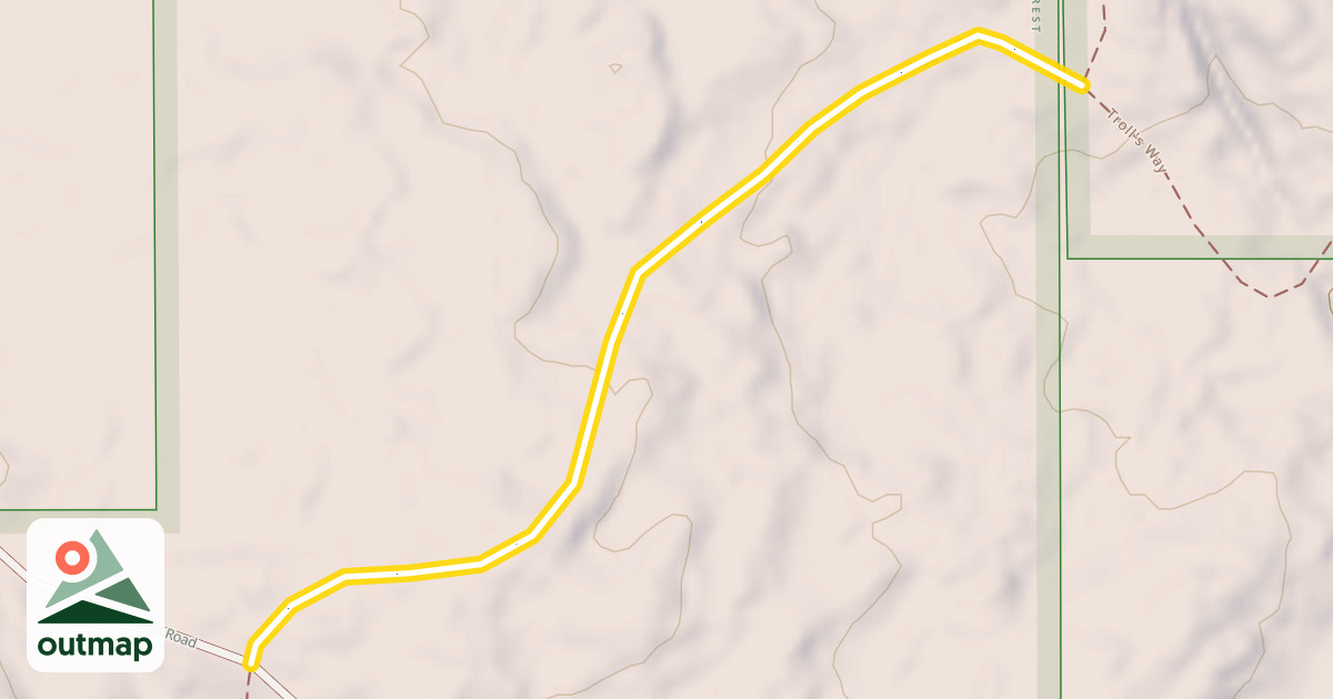 Map of Hug-A-Tree