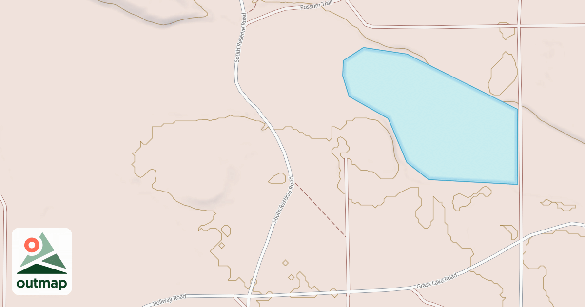 Map of Denton Creek Trail