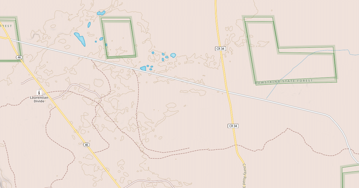 Map preview of Cutfoot Horse Trail I