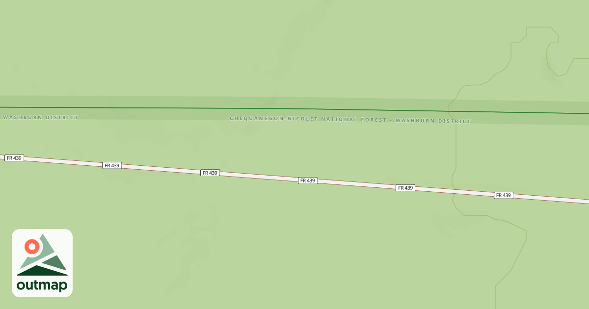 Map of FR 439F