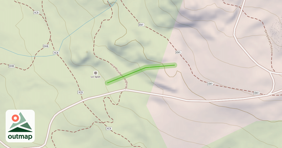 Map of Retour 1800