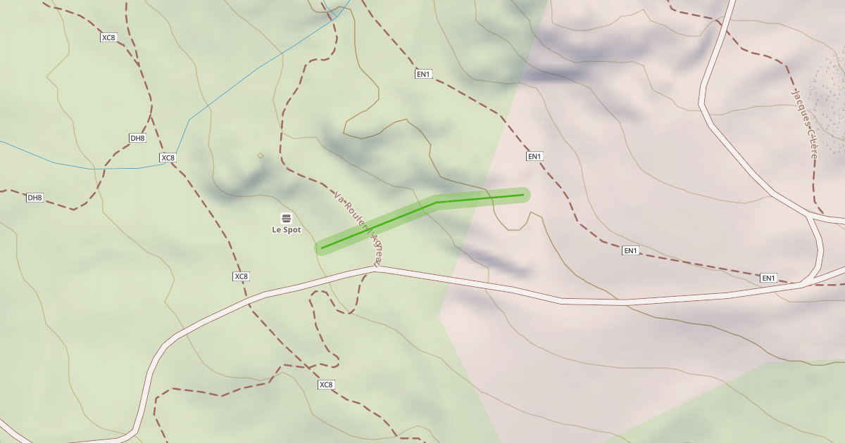 Map preview of Retour 1800