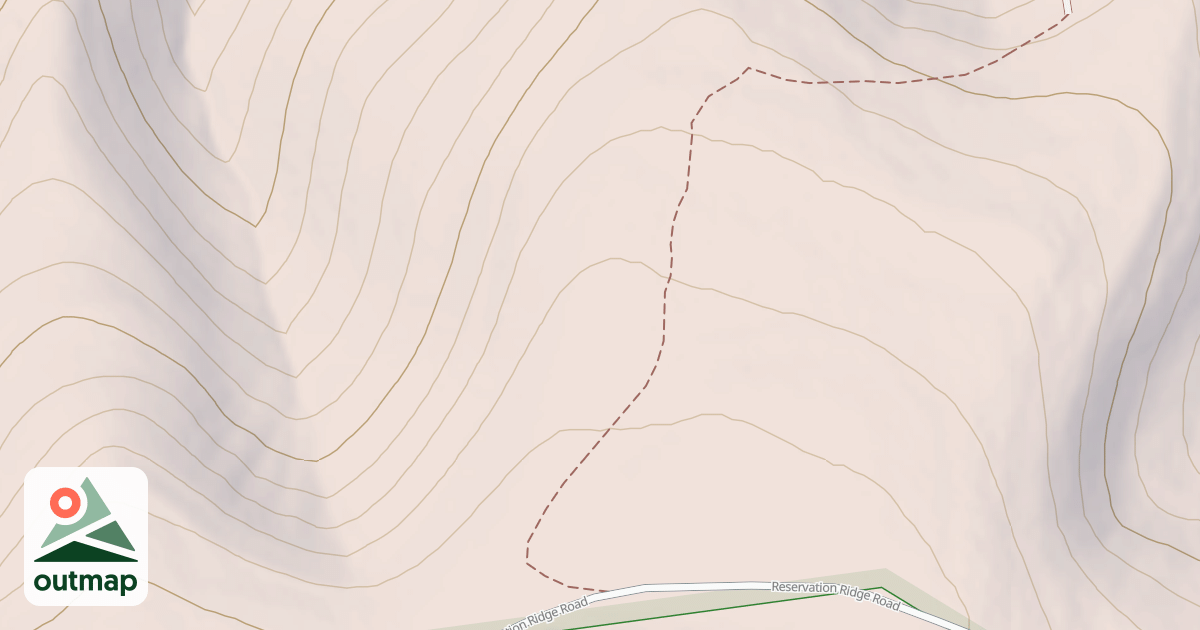 Map of FIRST CANYON RIDGE