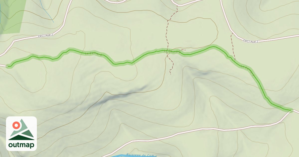 Map of Le Peinard