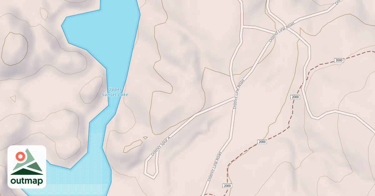Map of DISTRICT SPUR A