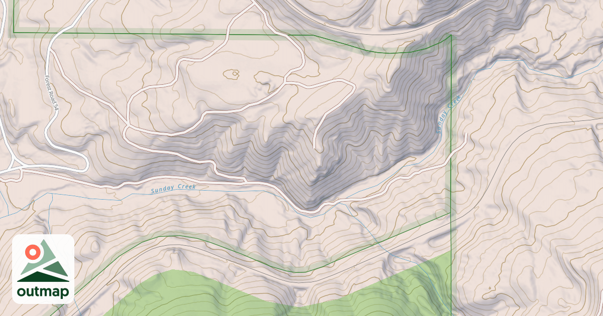 Map of BORUP