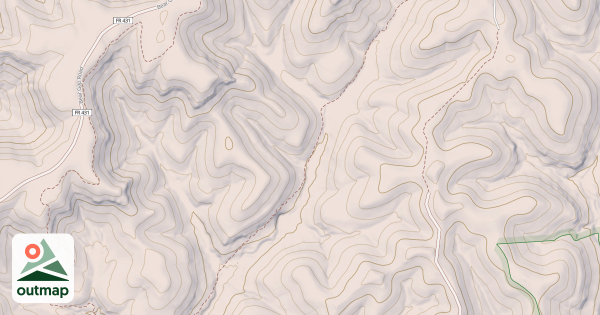 Map of Renfro Loop