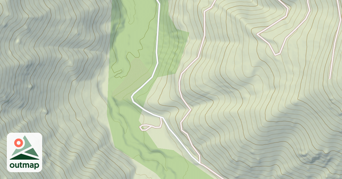 Map of (FDR) PIQUETT CREEK