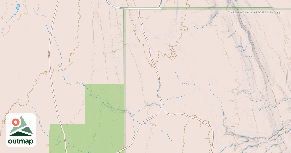 Map of BILLIE HELMER