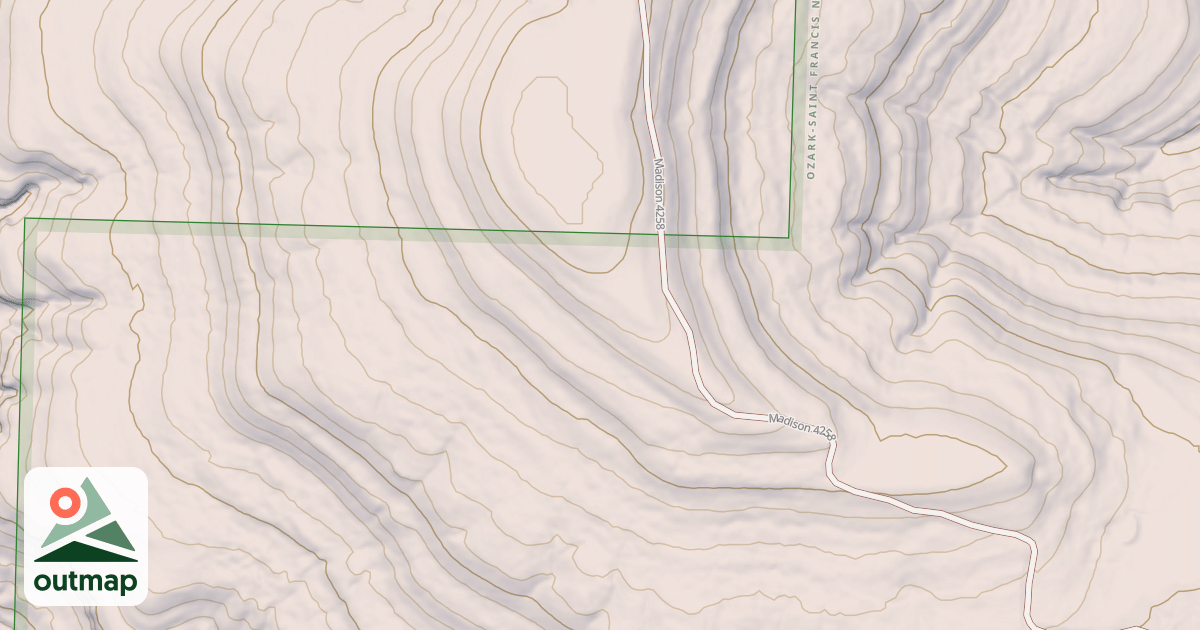 Map of USFS Motor Vehicle Use Map Roads {2F9C70DA-2107-4629-9CAA-6C6F398B3E20}
