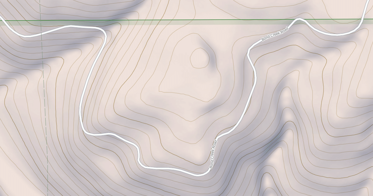 Map preview of BOND CREEK