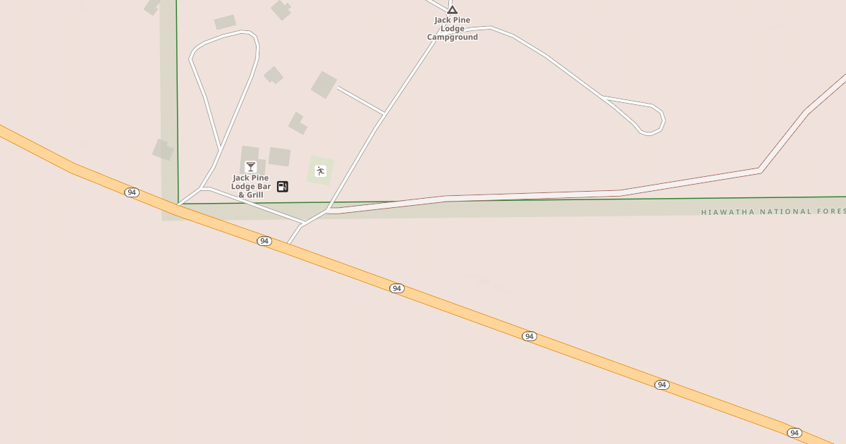 Map preview of JACKSPUR WEST