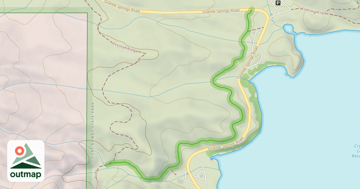 Map of Twin Lakes