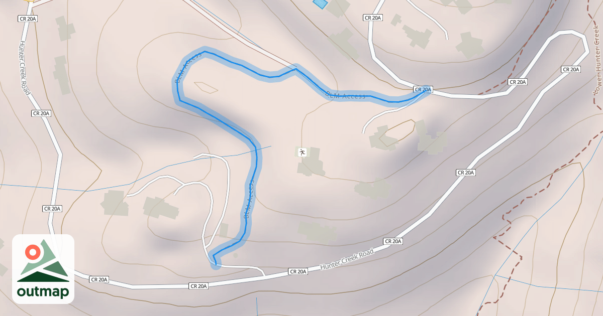 Map of BLM Access