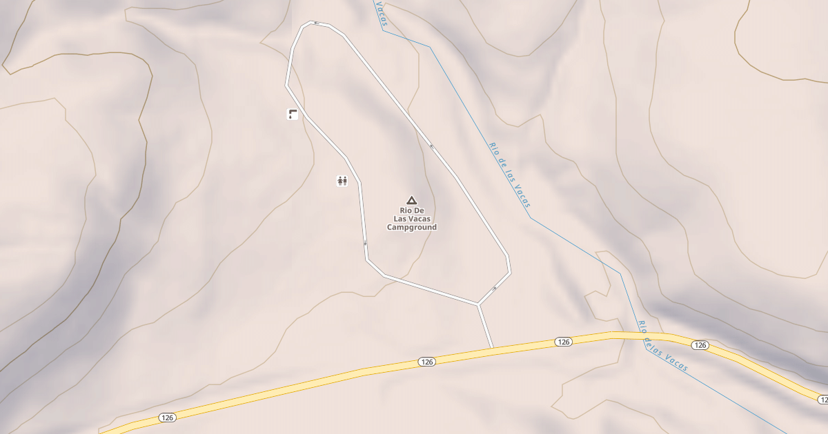 Map preview of RIO LAS VACAS C.G.