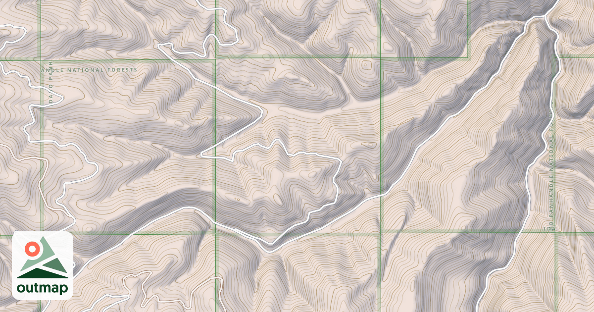Map of LICK CREEK