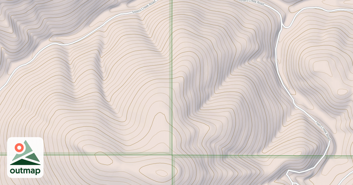 Map of FORAGE CREEK