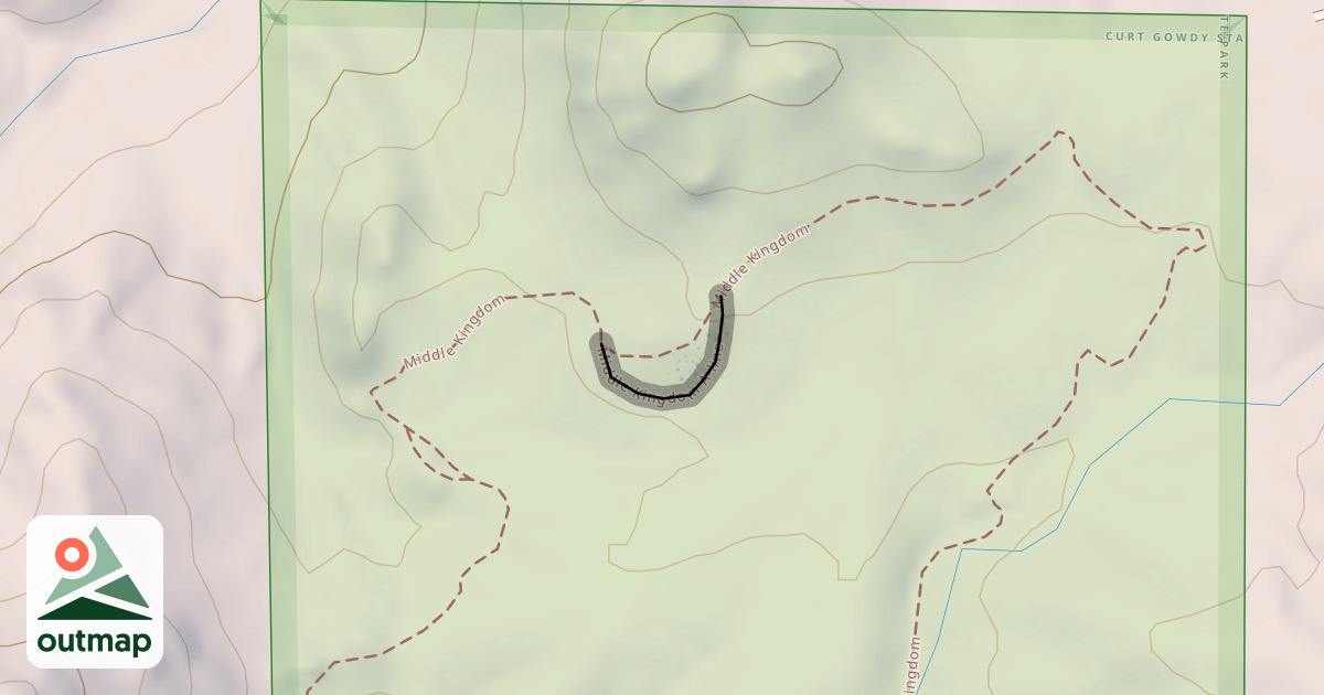 Map of Middle Kingdom A-line