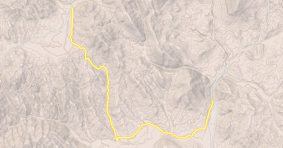 Map preview of Hattie Gulch (Snowmobile)