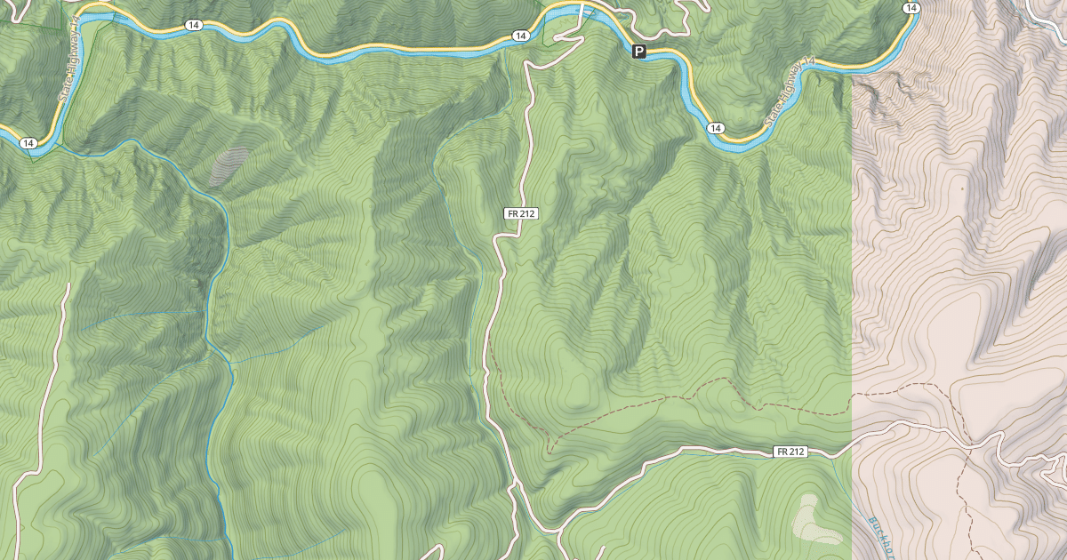 Map preview of BUCKHORN CR