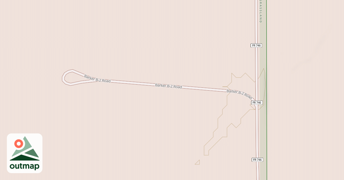 Map of BARKER B-2