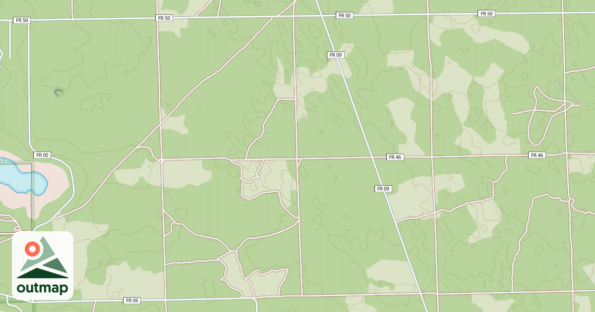 Map of USFS Motor Vehicle Use Map Roads {449423FF-B2F3-4CE7-ACF8-36BEDE5E9F9C}