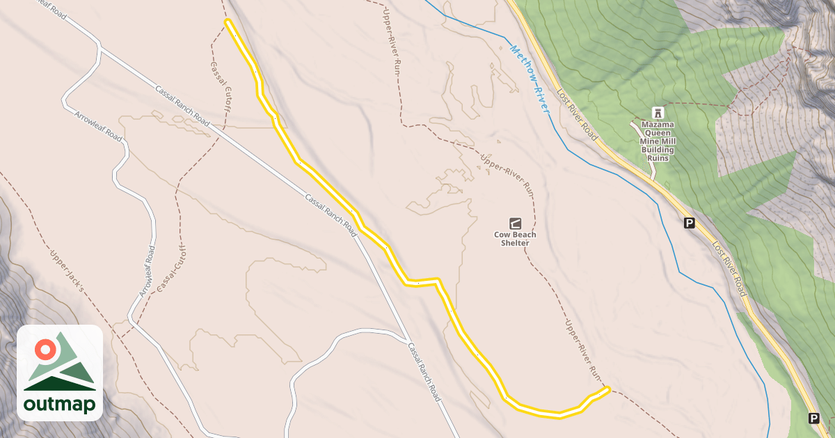 Map of Methow