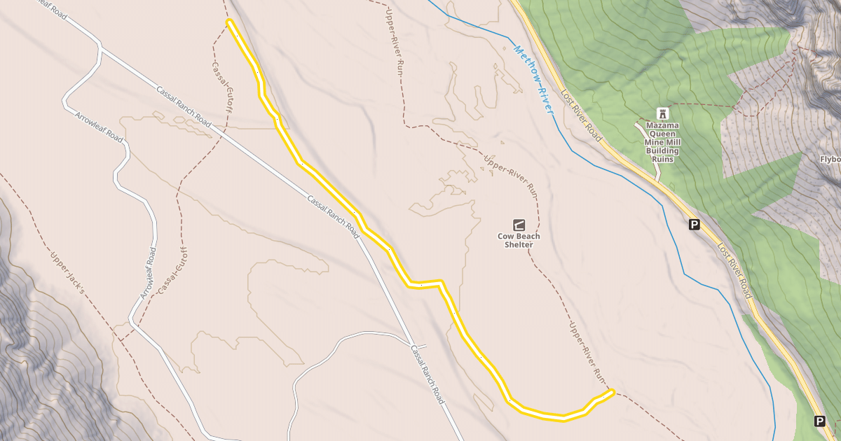 Map preview of Methow