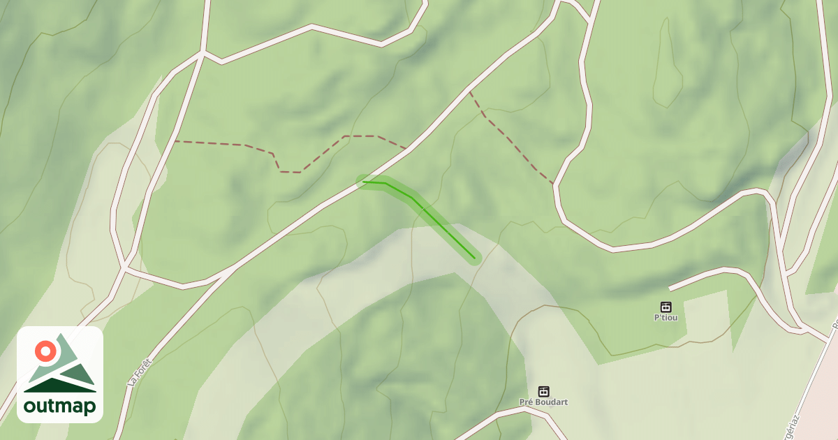 Map of La Forêt