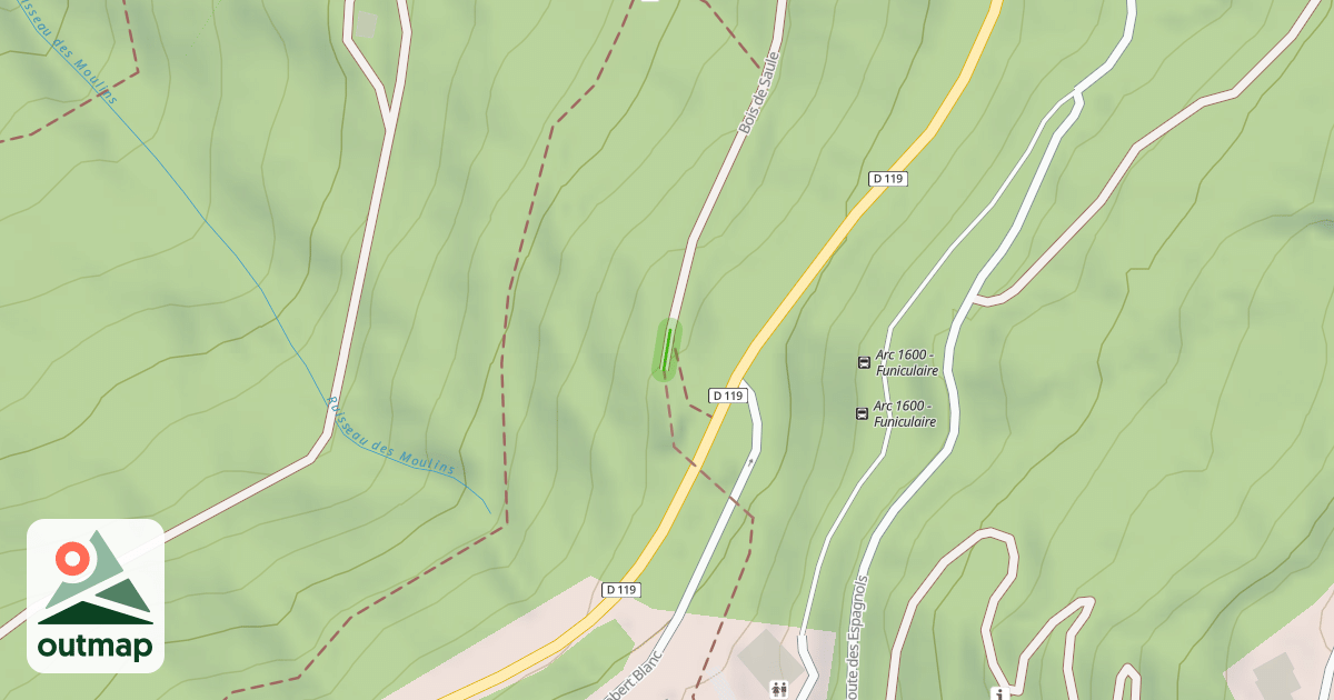 Map of Bois de Saule