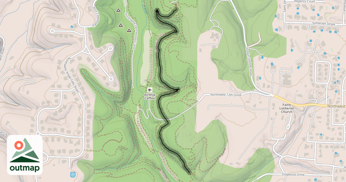 Map of Copperhead Road