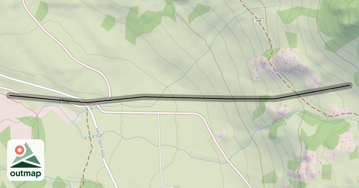 Map of Catherine's Out Run