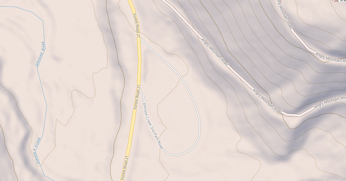 Map preview of JOHNSON CREEK SNO-PARK