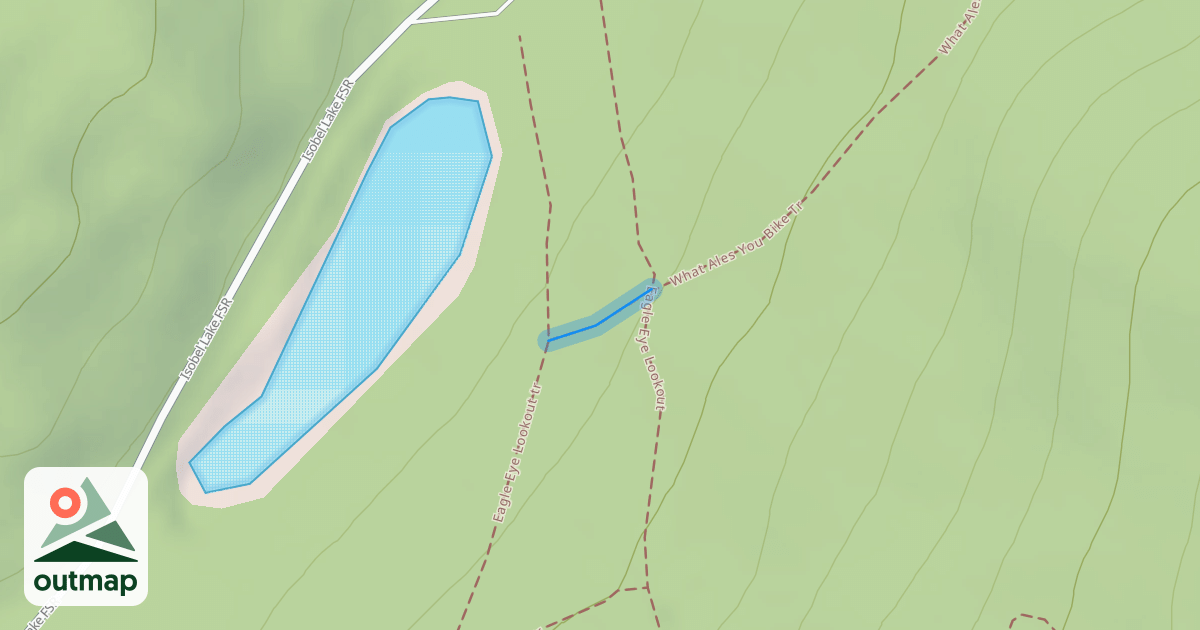 Map of Eagle Eye Lookout